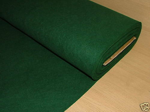 Green Baize / Felt Craft Fabric Card Poker Table BUY ANY AMOUNT YOU NEED