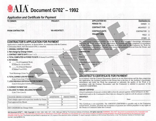 Aia Documents Forms