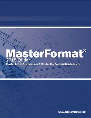 csi masterformat 2018 free excel download