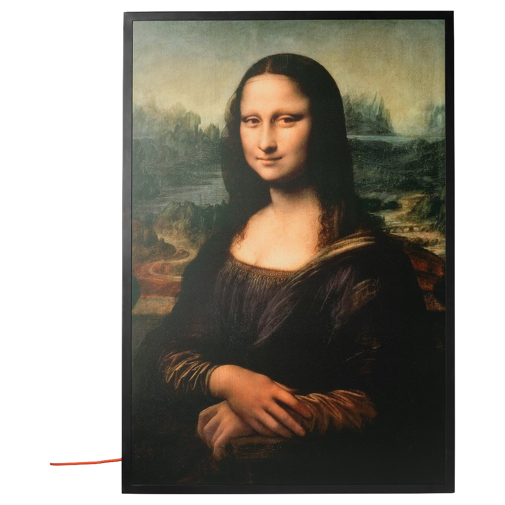 OFF-WHITE X IKEA 'MONA LISA' BACKLIT 