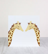 Load image into Gallery viewer, Giraffe card