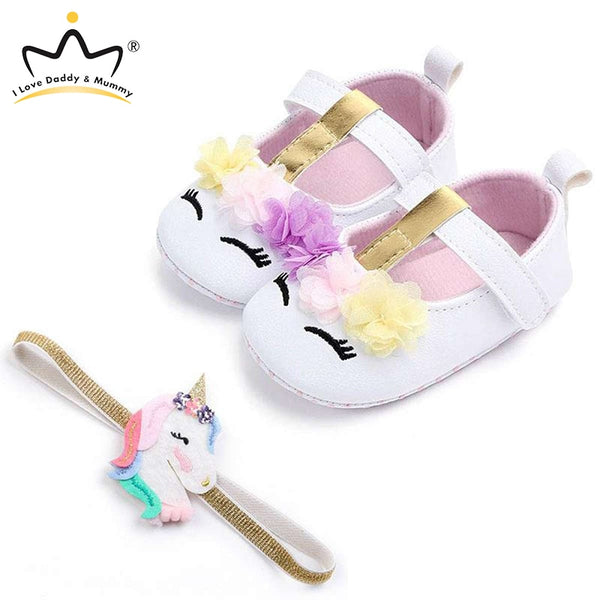 Unicorn Newborn Baby Shoes – twinsiy