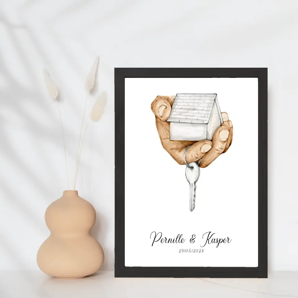 Nyt Hjem 1 Design Selv Plakat