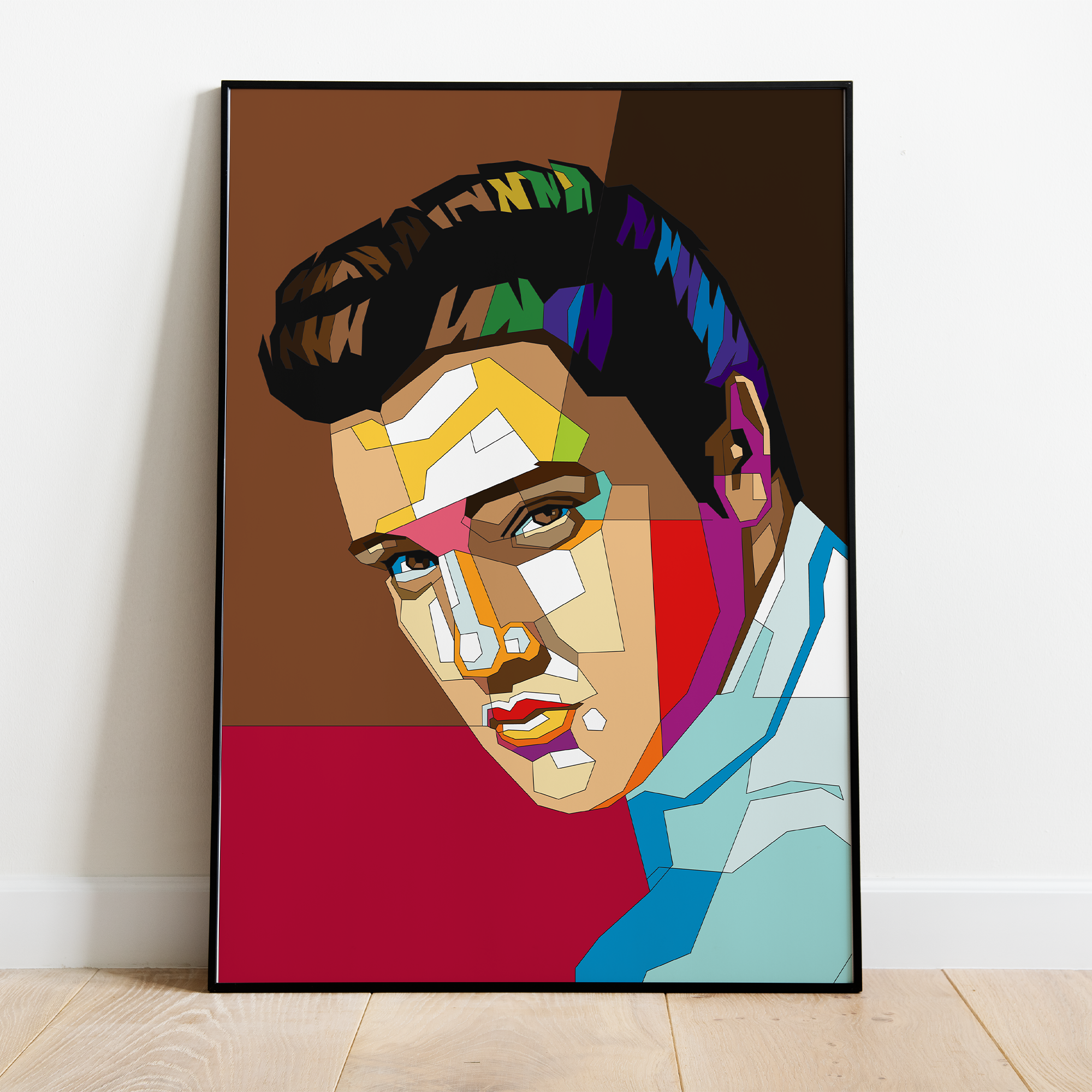 Billede af Pop Art Plakat - Elvis Presley