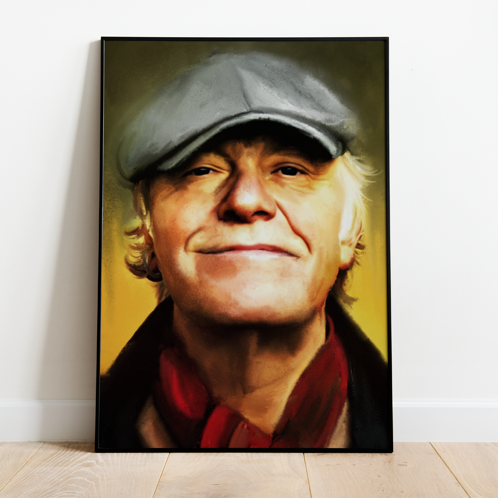 Billede af Kim Larsen - Maleri Plakat