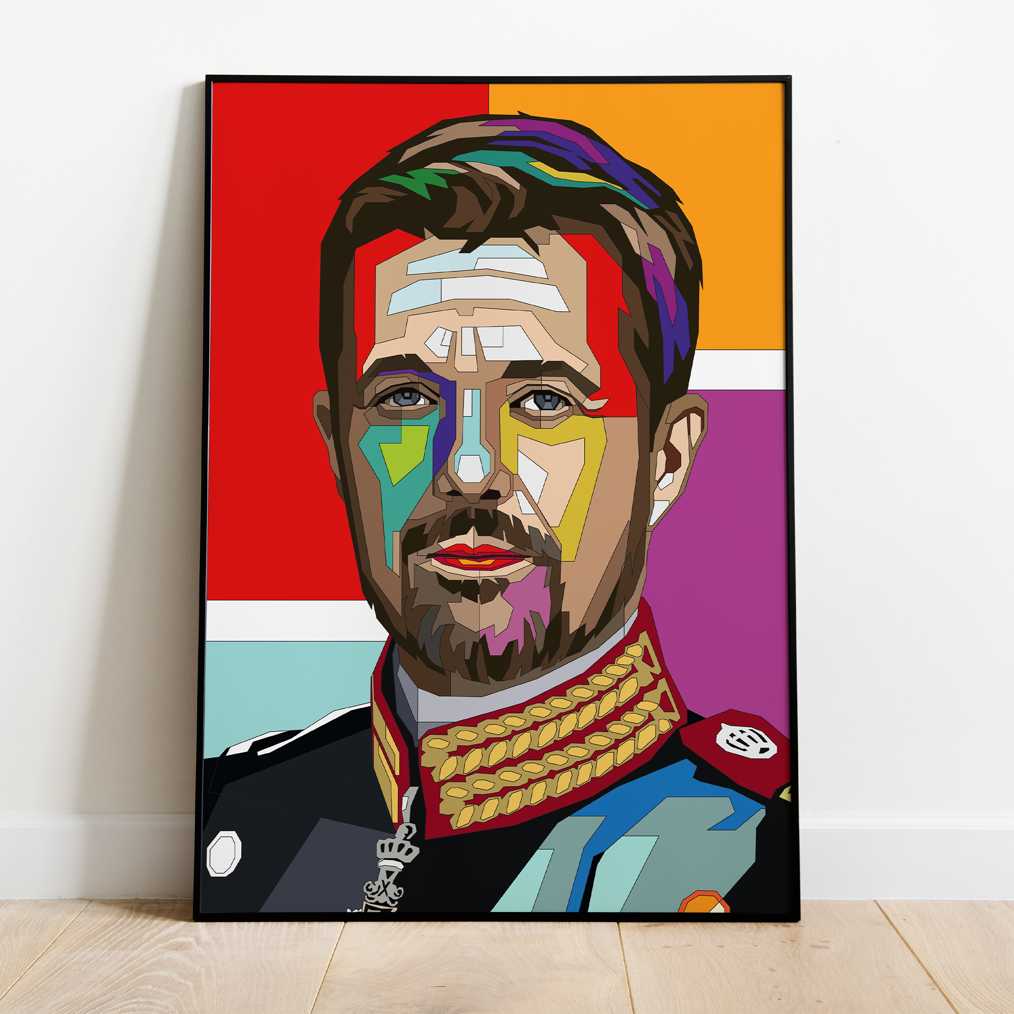 Billede af Pop Art Plakat - Kronprins Frederik
