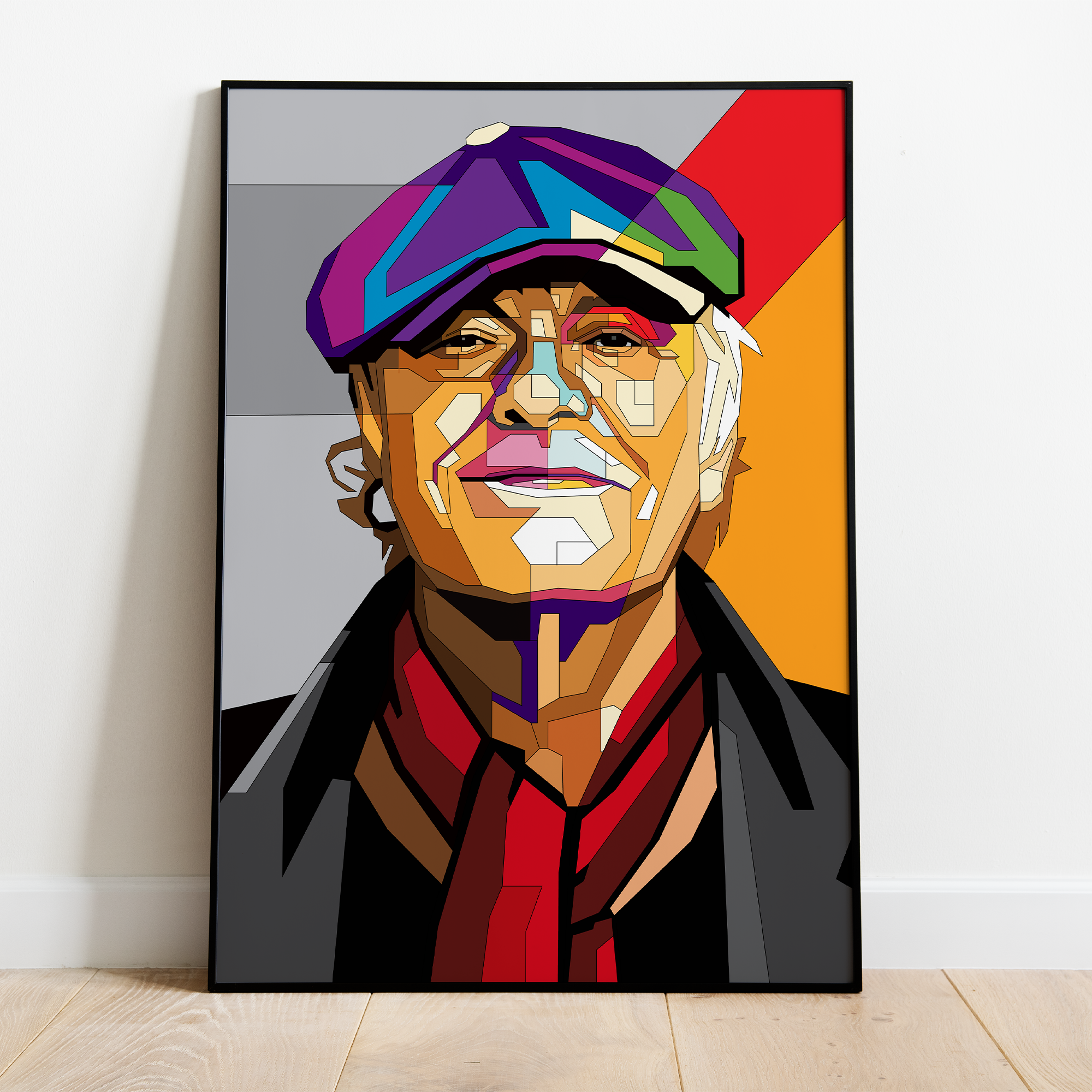 Billede af Pop Art Plakat - Kim Larsen