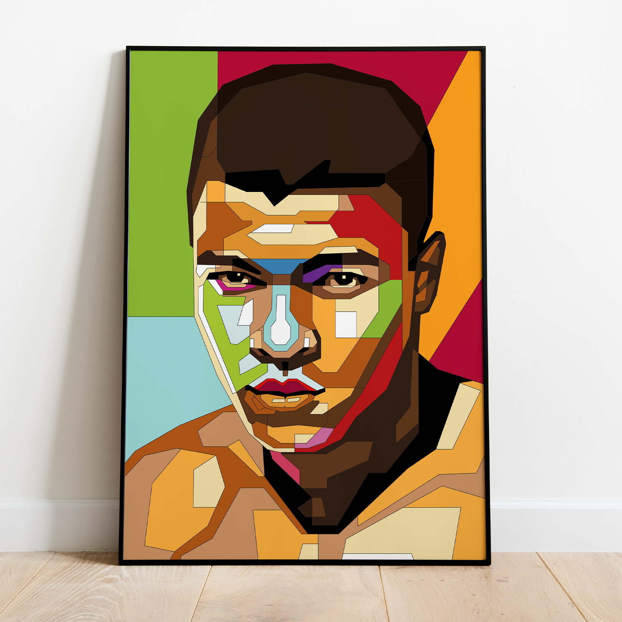 Billede af Pop Art Plakat - Muhammad Ali