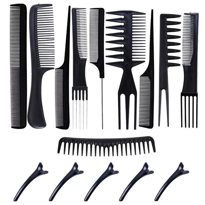 Conjunto de peine de peinado profesional Juego de peines para el cabel –  SupplyRD.com