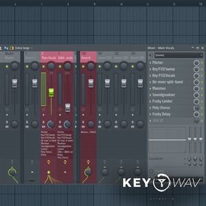 fl studio vocal waveforms small fruity limiter