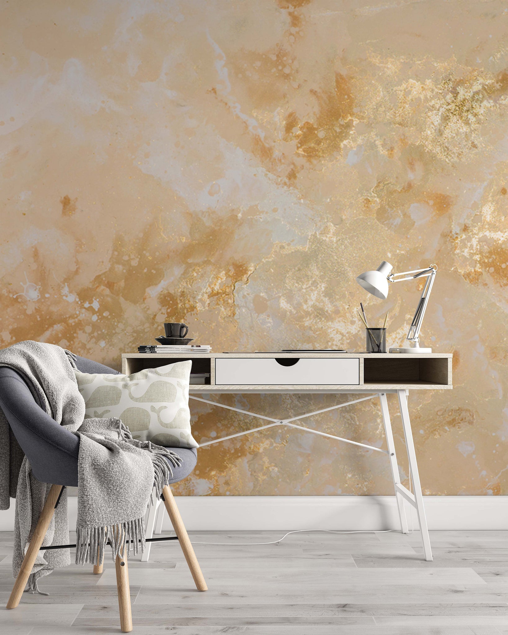 White Yellow Gold Abstract Modern Design Background Wallpaper Cafe Res –  wallpaew