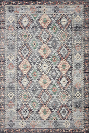 Zion Rug Collection 2'-3" x 3'-9" / Grey / Multi
