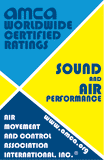 AMCA sound and air certification 