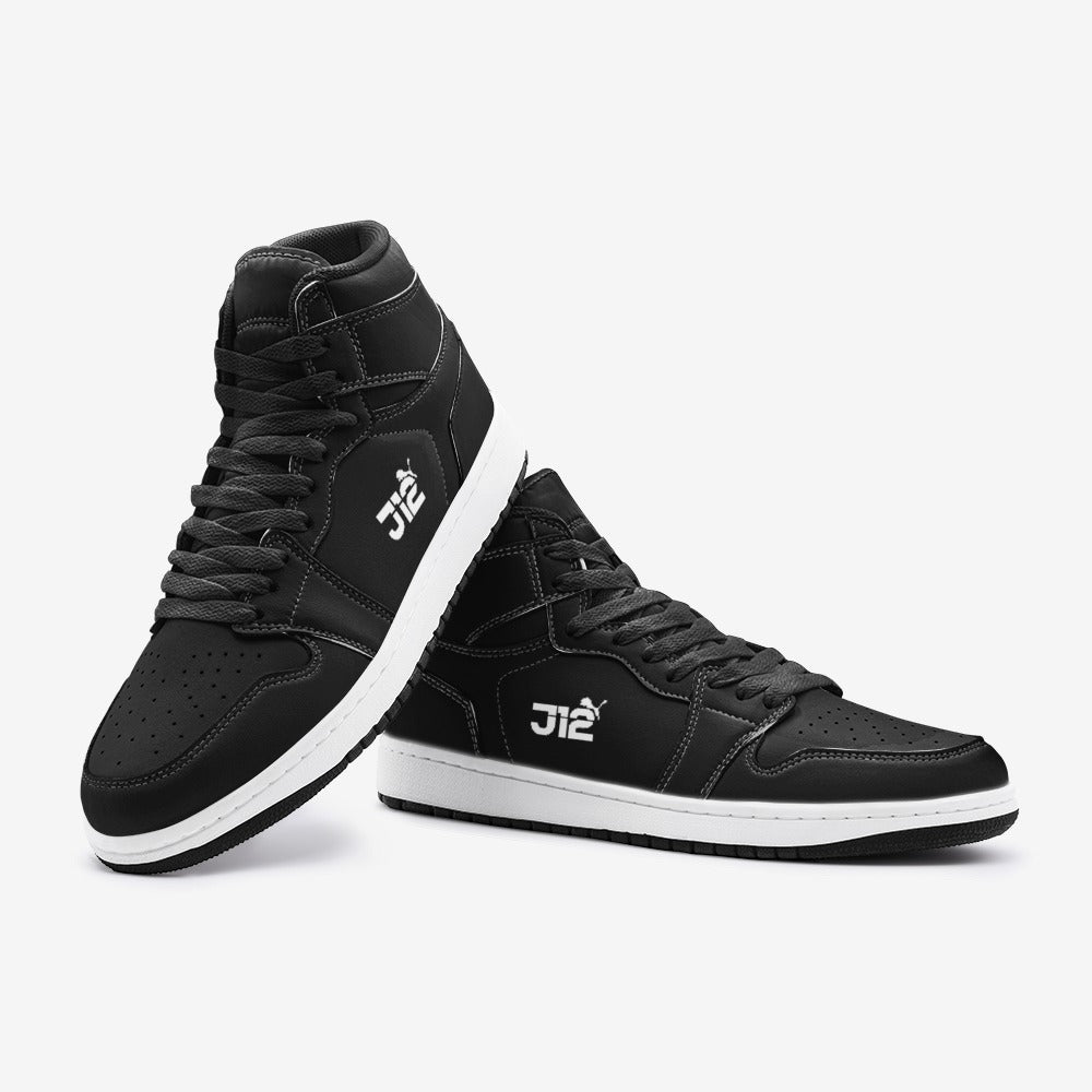 J12 Sports High Tops Sneakers (White 