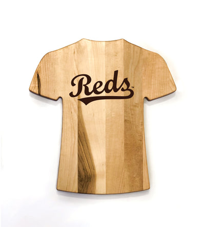 Rojos de Cincinnati Team Jersey Cutting Board