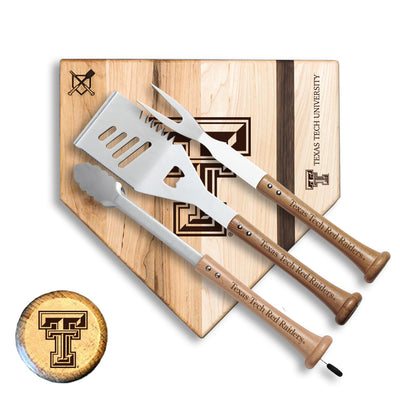 Baseball BBQ Texas Tech Red Raiders Forkball Grilling Fork