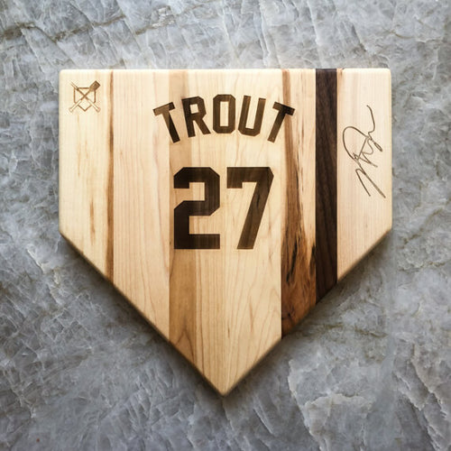 José Altuve Signature Home Plate Cutting Board – Baseball BBQ