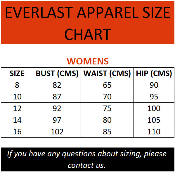 Everlast Color Chart