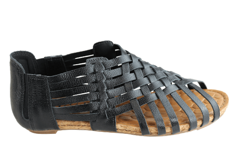 women’s black breathable sandal