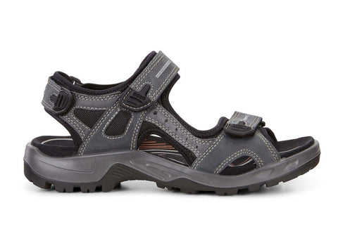 ECCO Mens Offroad Comfortable Leather Adjustable Sandals