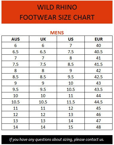 onitsuka size chart