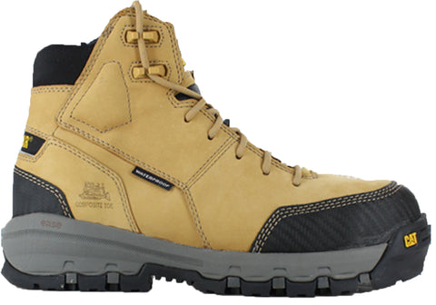 Caterpillar Device Waterproof Composite Toe Mens Comfort Work Boots