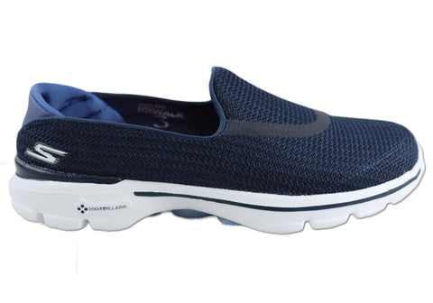 skechers go walk 3 womens blue