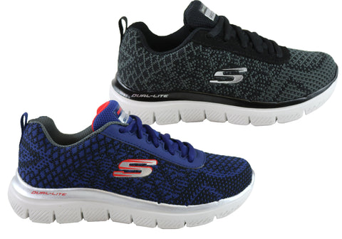 skechers flex with memory foam