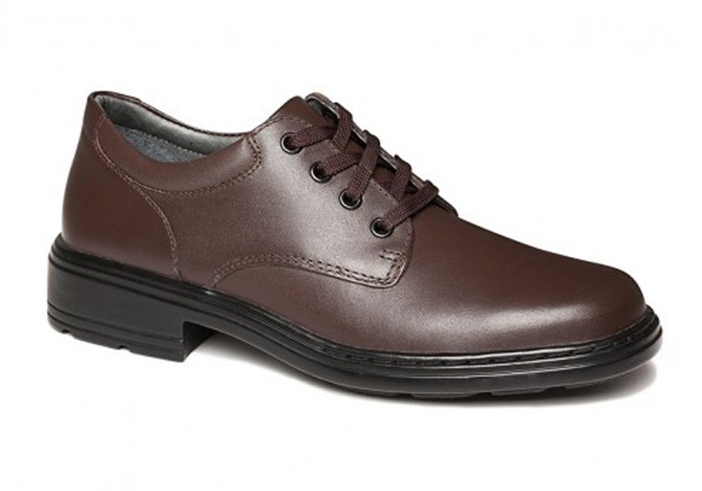 clarks brown lace up shoes