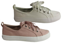 sperry crest vibe satin lace sneaker