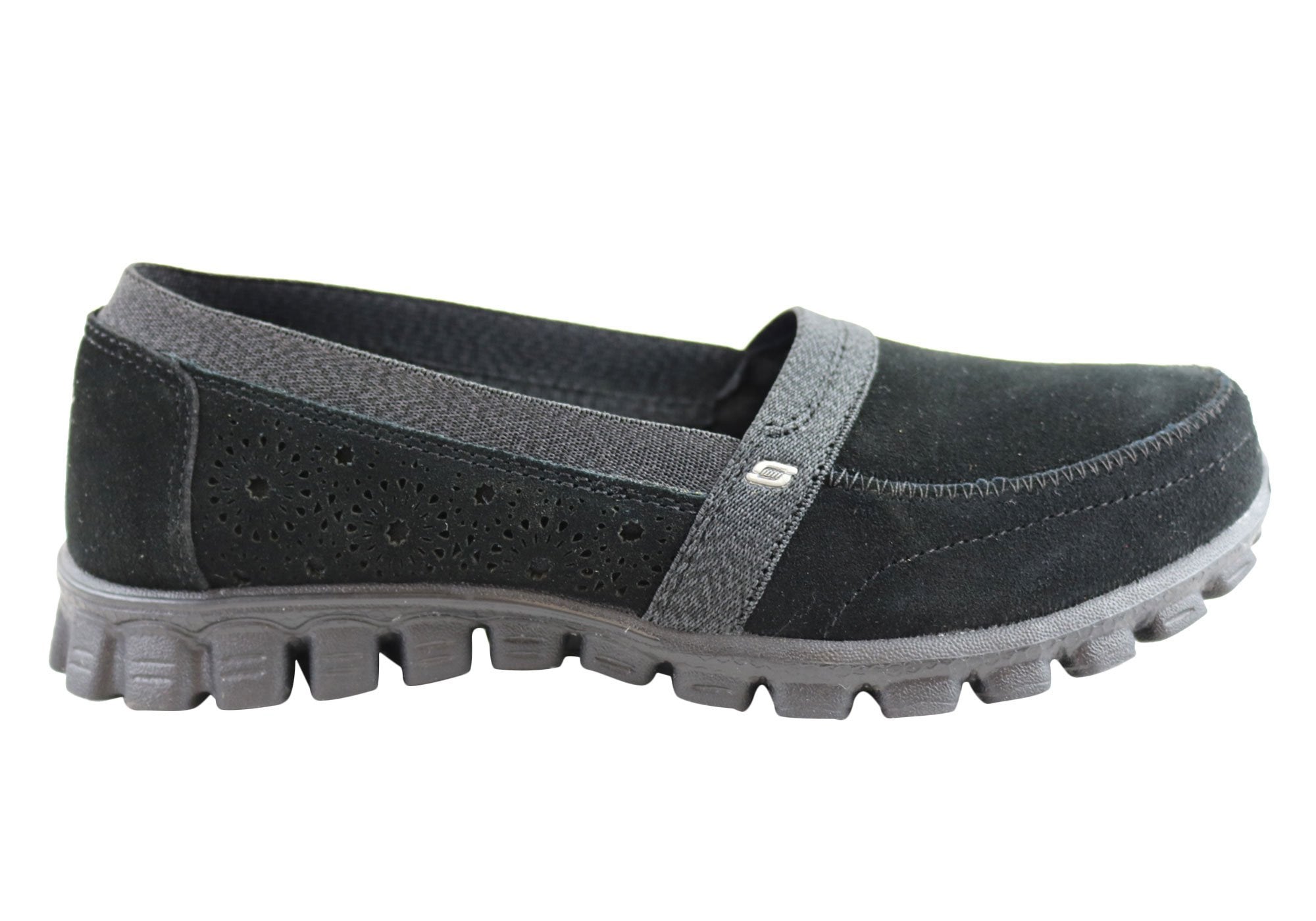 black skechers women's memory foam