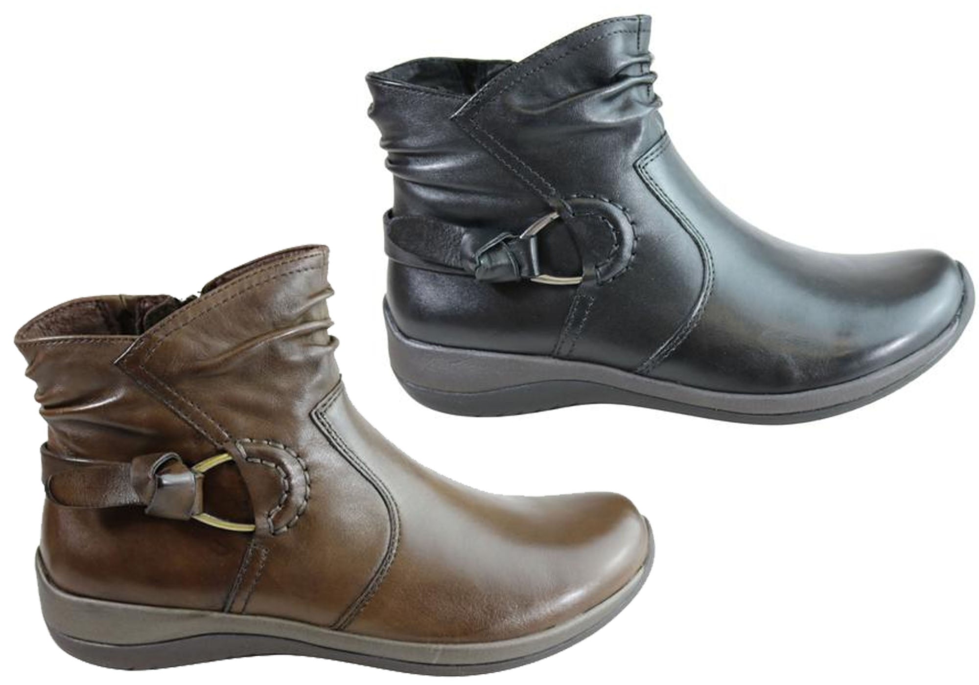 earth brand ankle boots