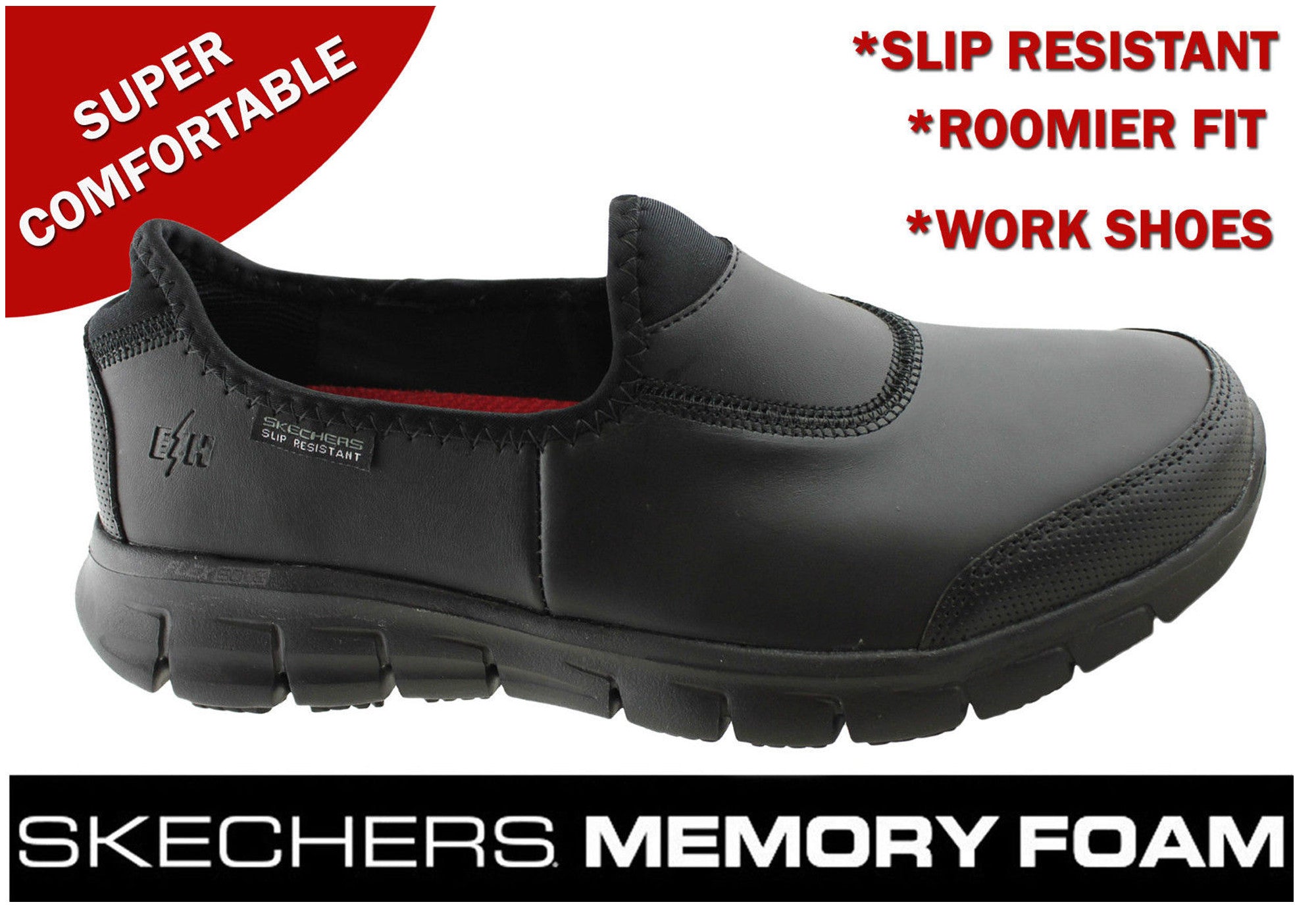 slip resistant shoes skechers women's