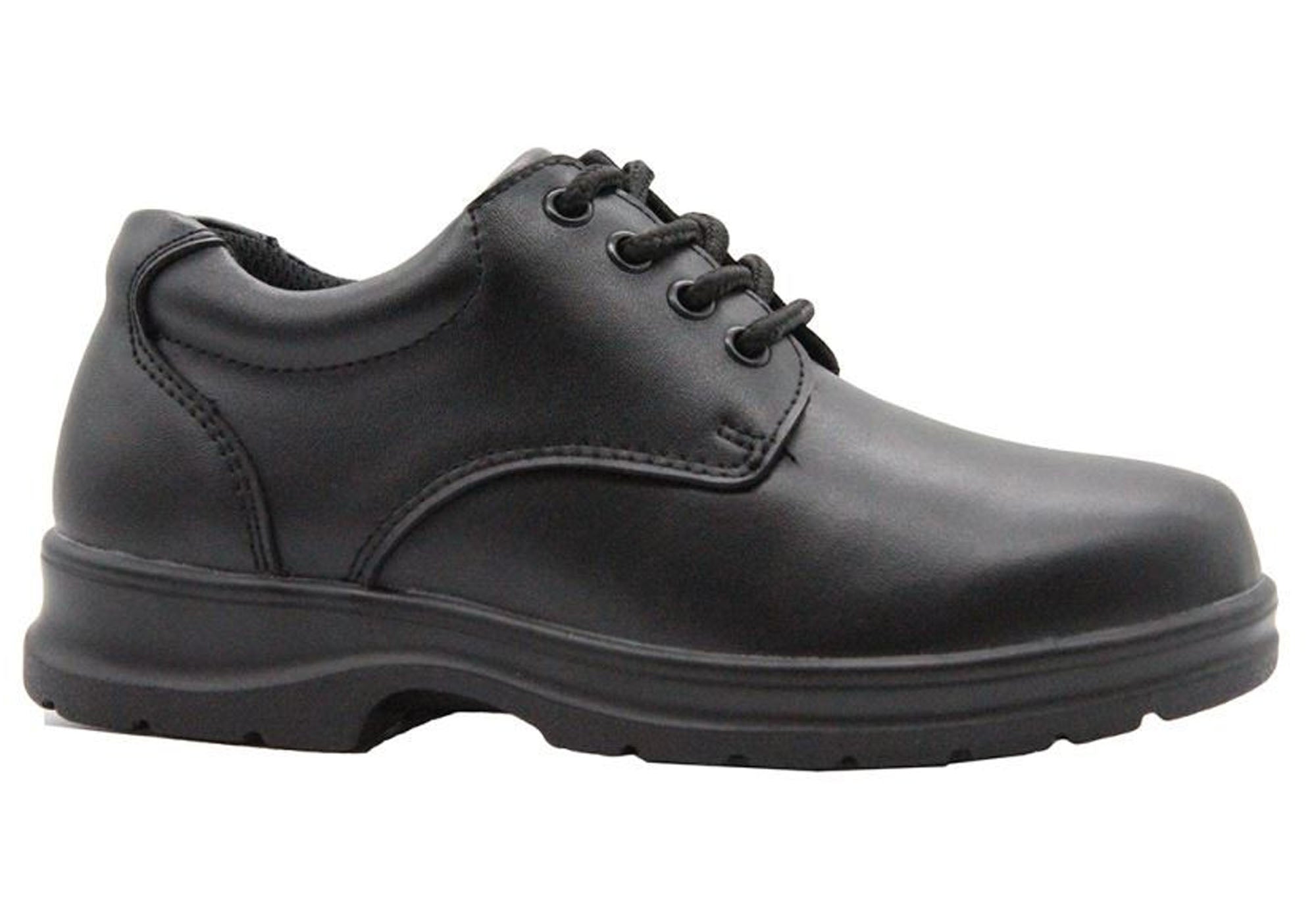 older boys black school shoes