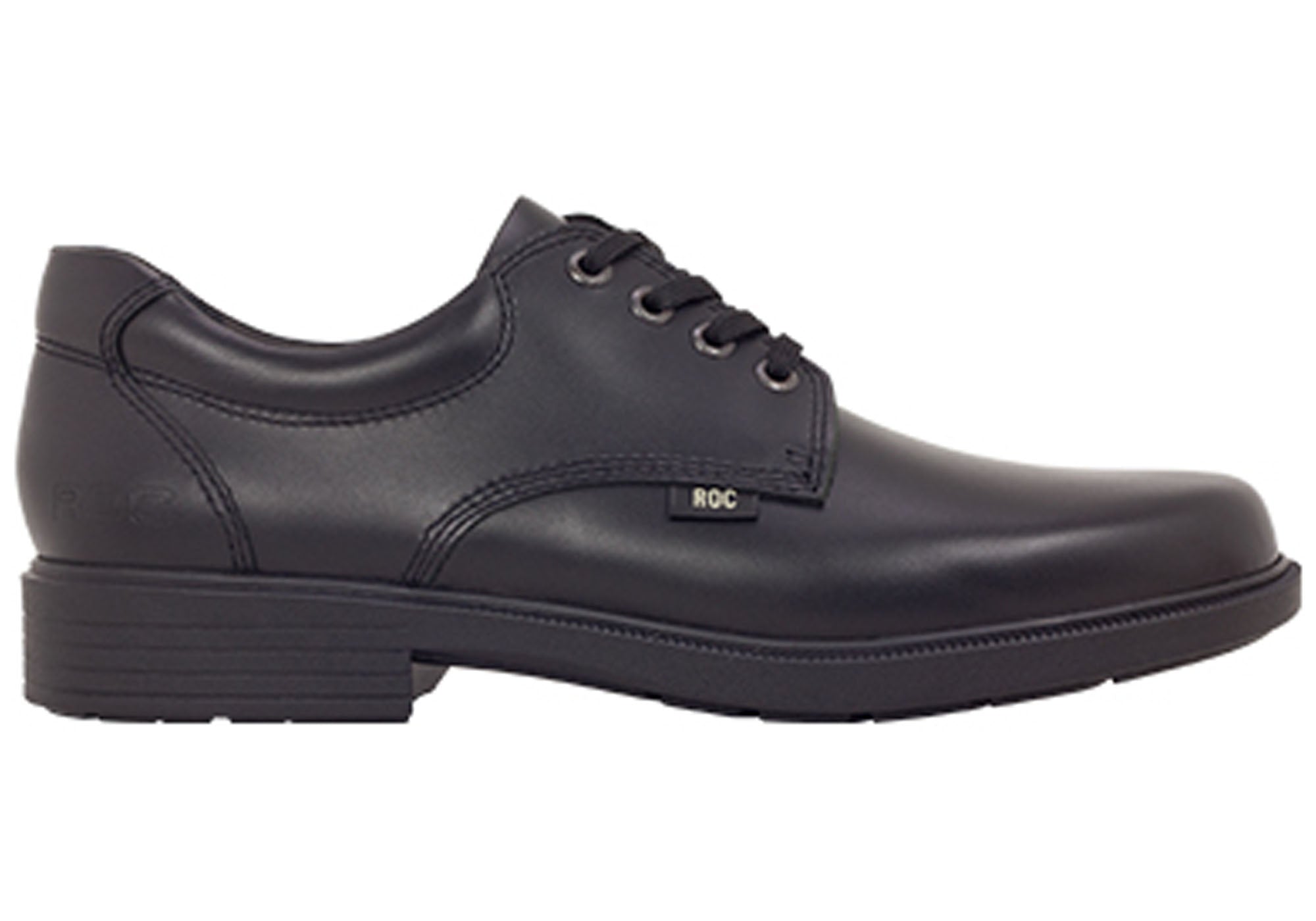 ROC Rockford Senior Lace Up Comfortable Leather School Shoes | Brand ...