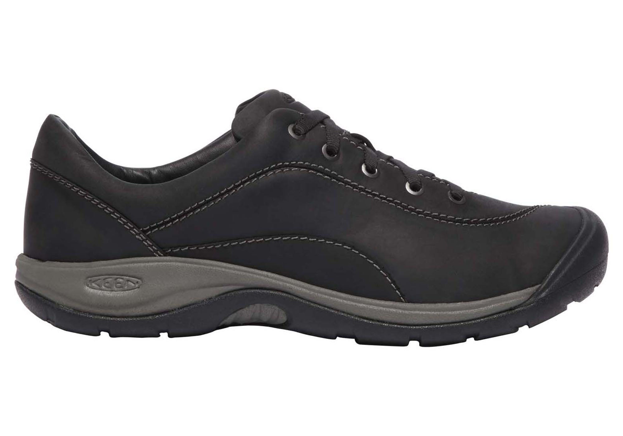 Keen Presidio II Womens Leather Comfort Lace Up Shoes | Brand House Direct