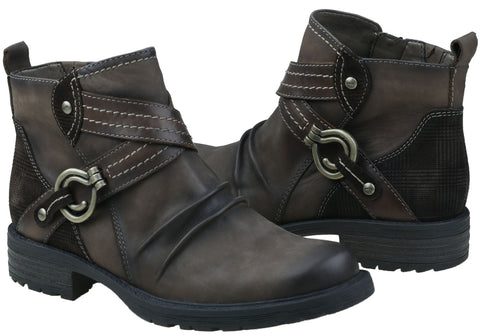 earth leather boots