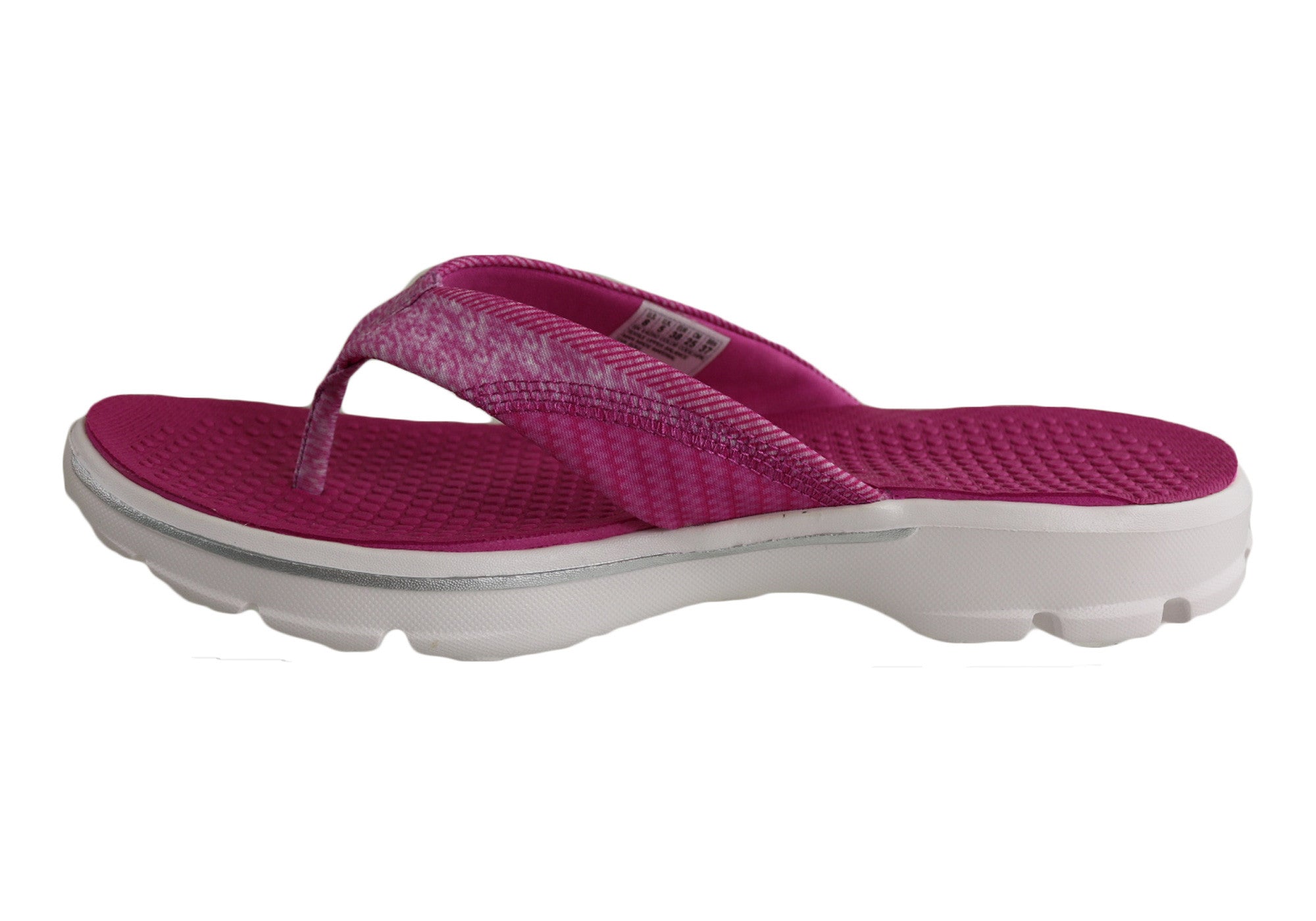 Skechers Womens Go Walk Pizazz Comfortable Thongs | Brand House Direct