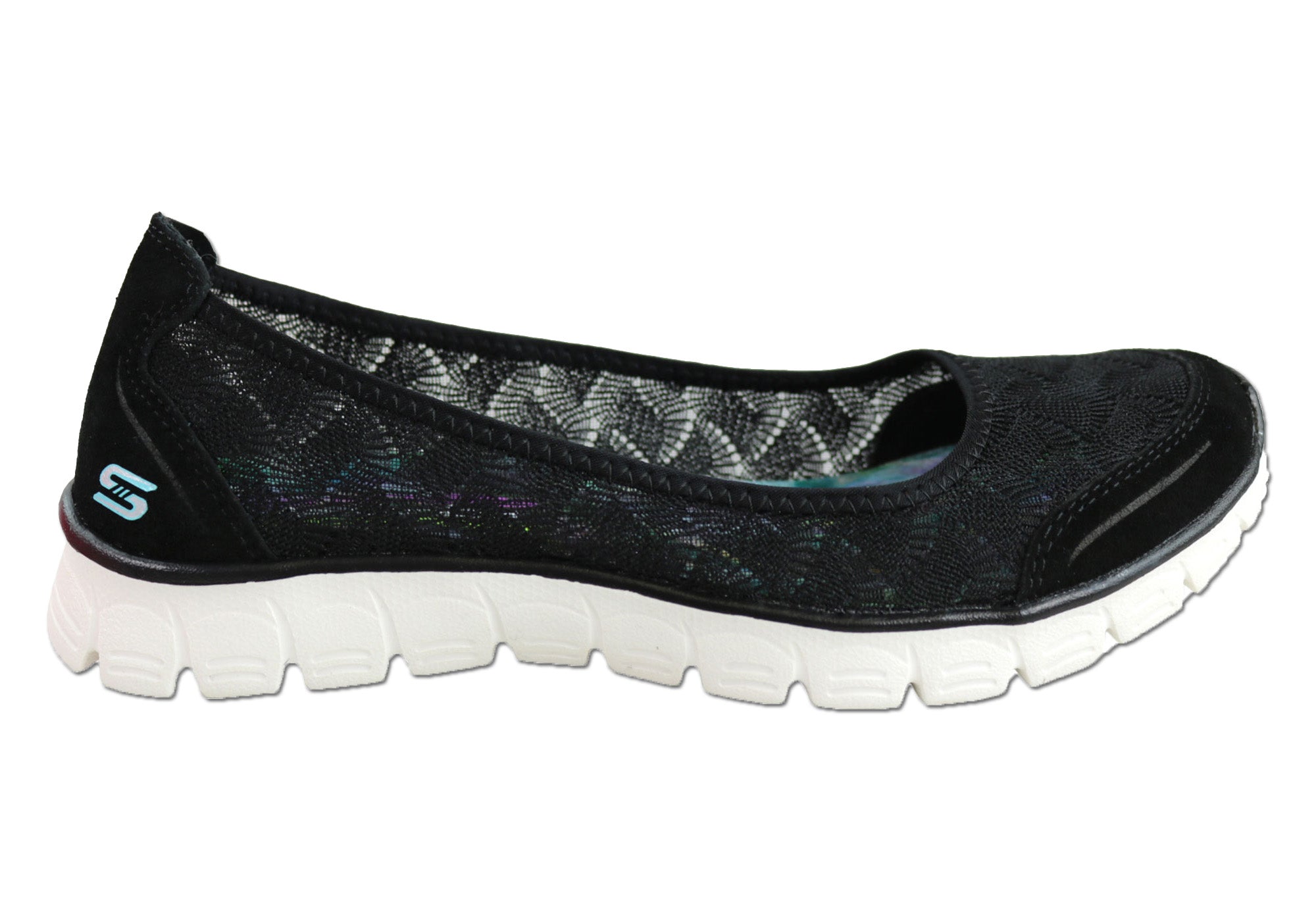 skechers ez flex ladies slip on shoes