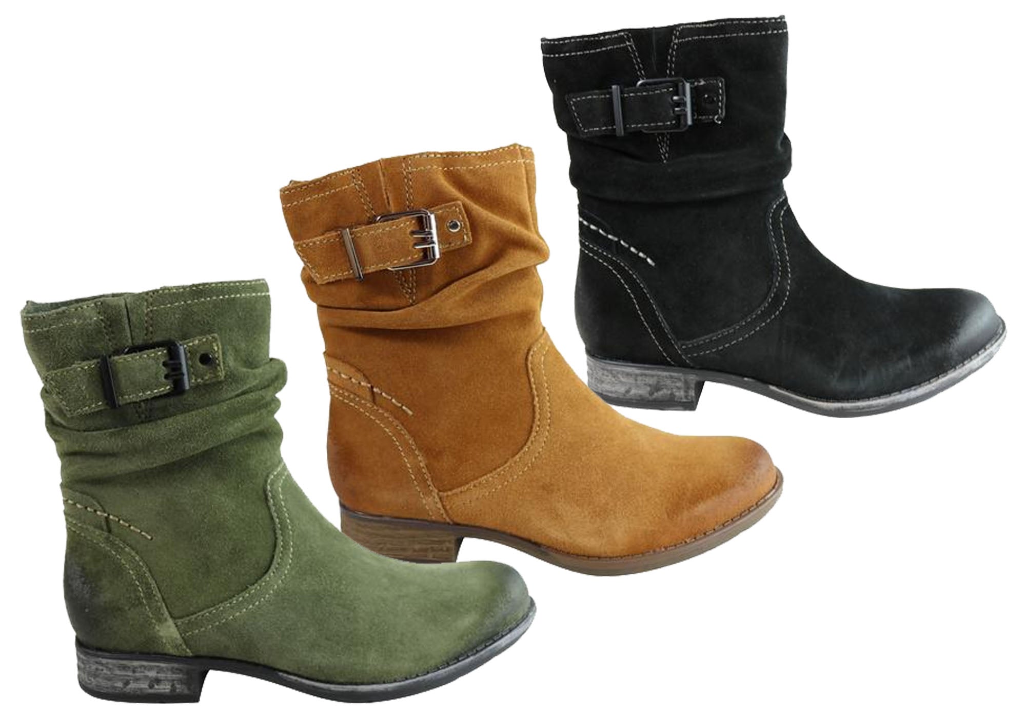 earth brand ankle boots