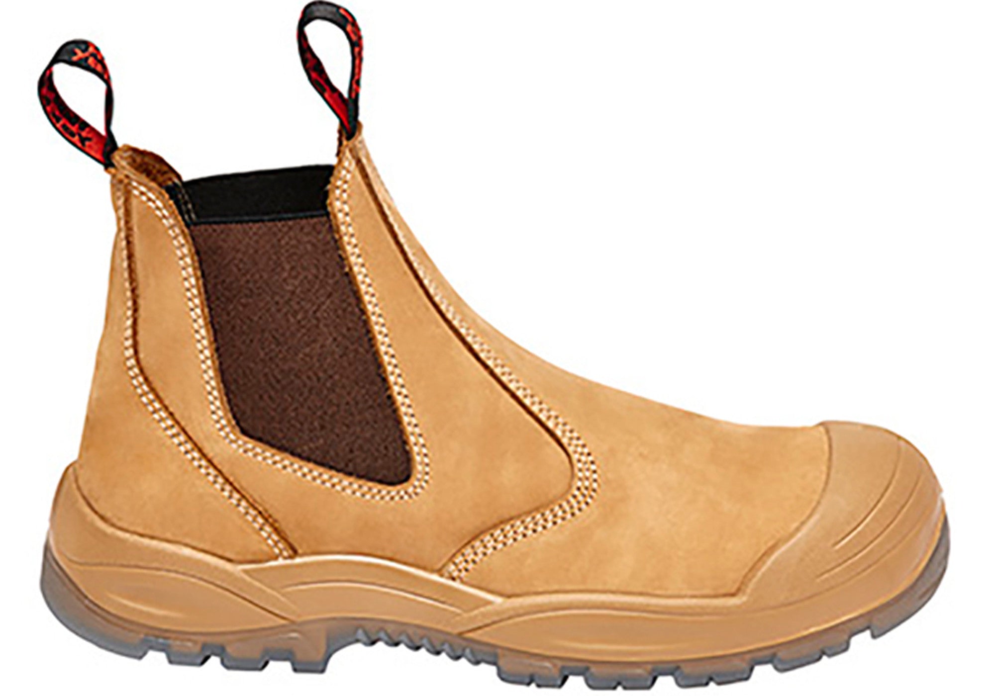 pull on safety toe boots