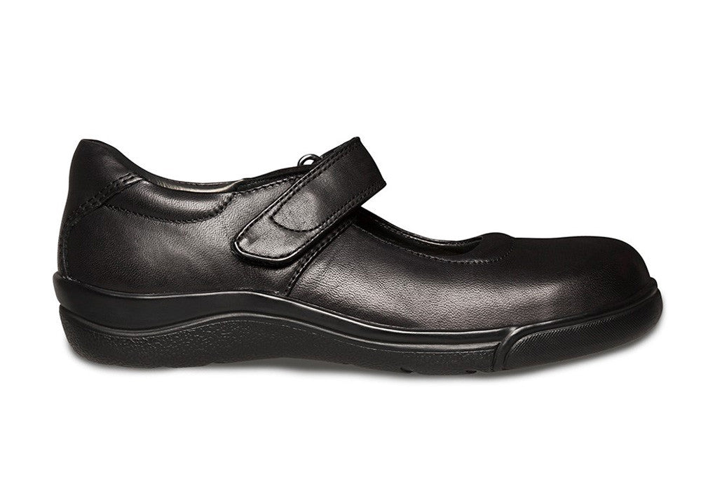 clarks black school shoes ladies