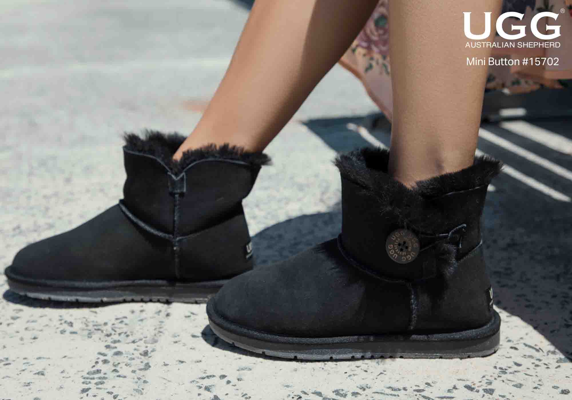 ugg boots mini button