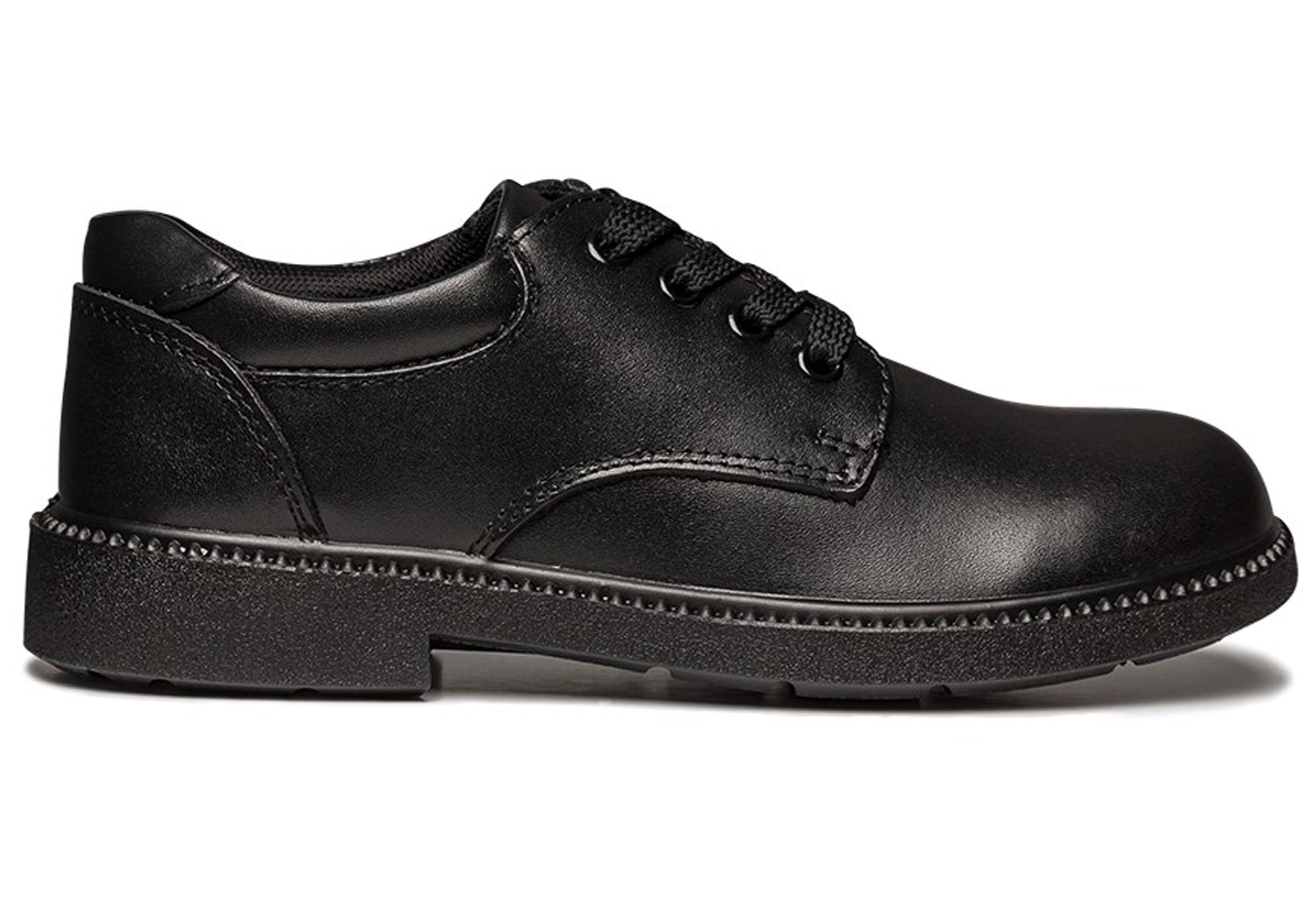 Clarks Reward Kids Black Leather School Shoes | Brand House Direct