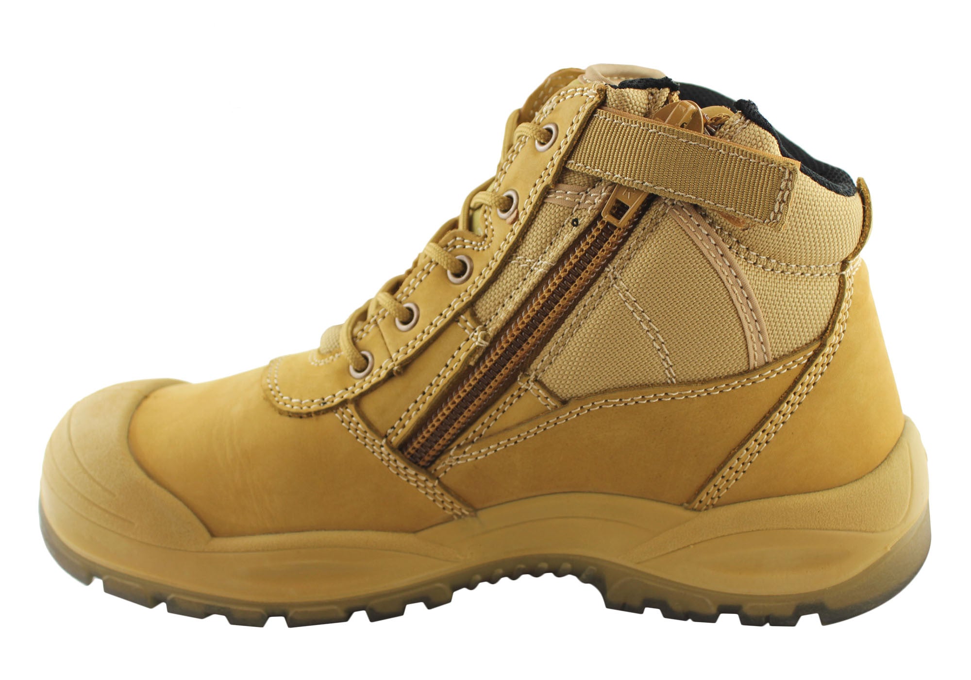 Hard Yakka Mens Utility Steel Toe Safety Side Zip Boots | Brand House ...