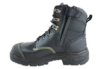 oliver side zip work boots