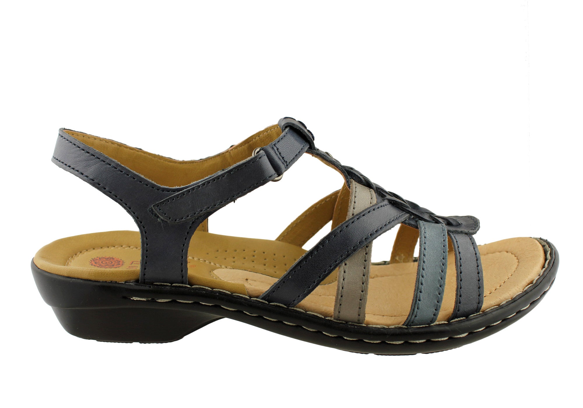 Planet Shoes Ancor Womens Leather Comfort Sandals Cushioned With Arch ...