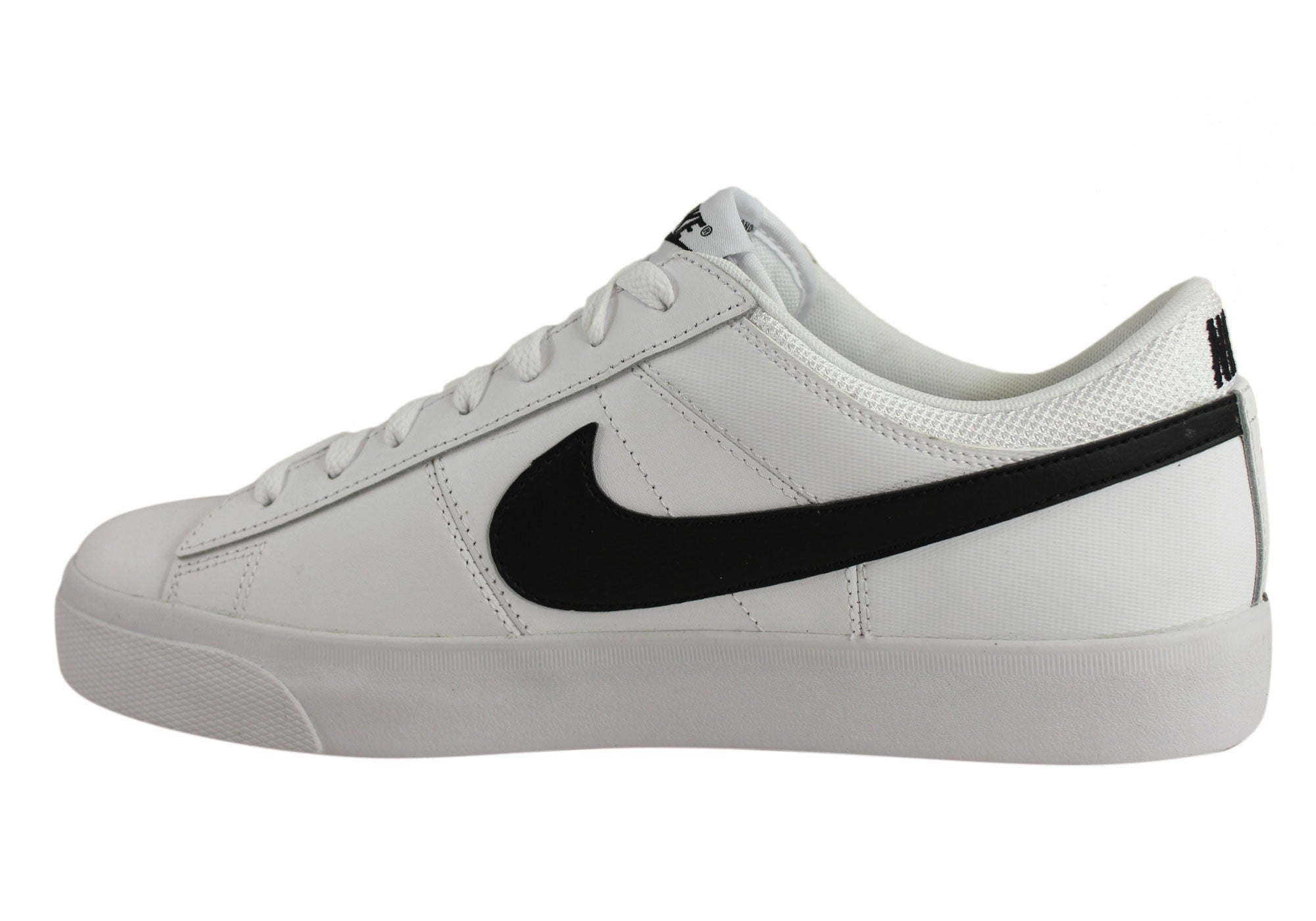 Nike Match Supreme Leather Mens Lace Up Tennis Casual Shoes | Brand House Direct