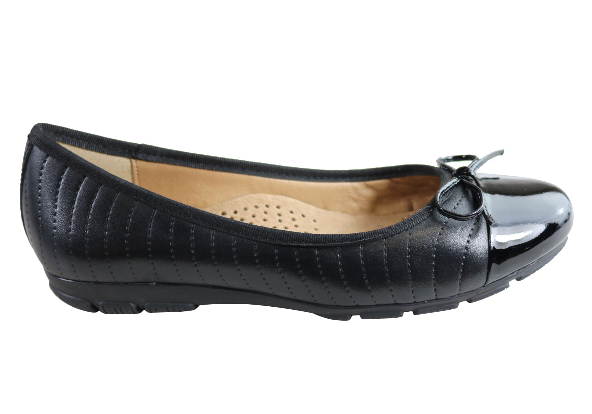 comfortable leather ballet flats