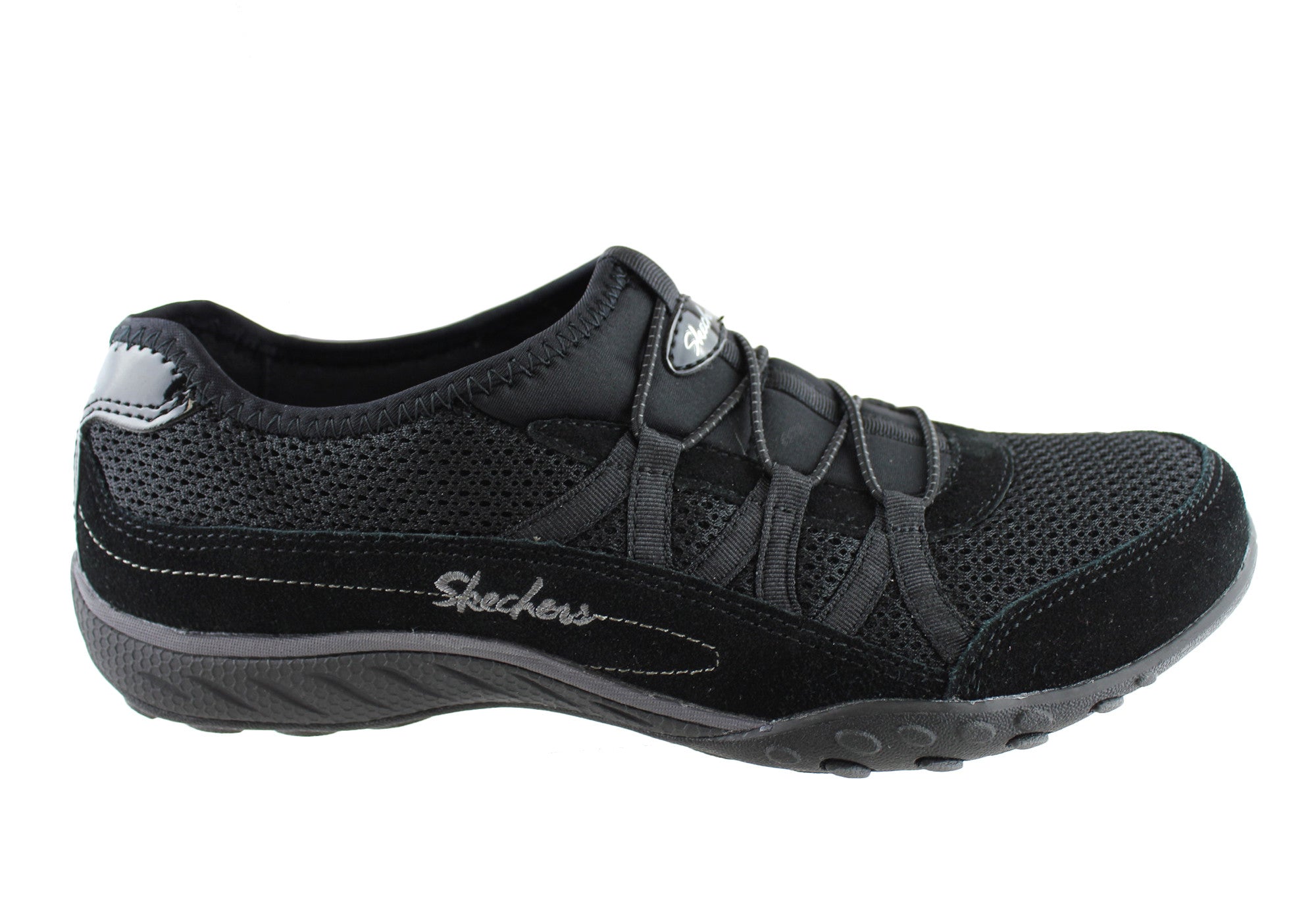 skechers memory foam slip on womens shoes